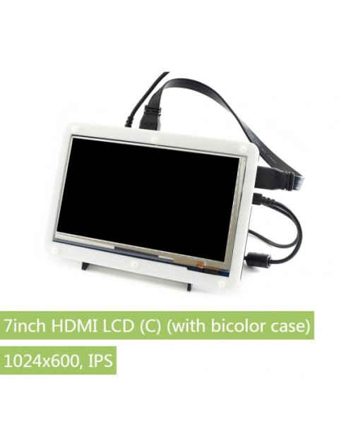 7inch HDMI LCD and Bicolor Case