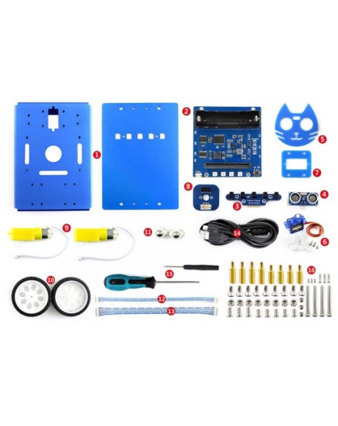 KitiBot 2WD robot building kit 
