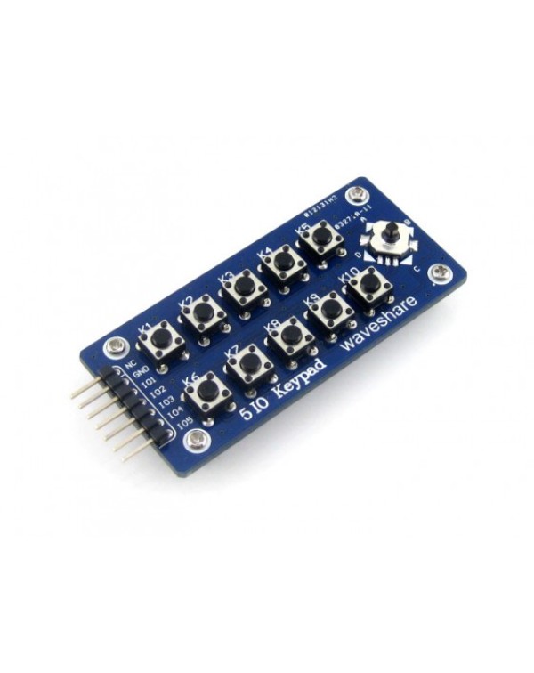 10 push buttons Keypad